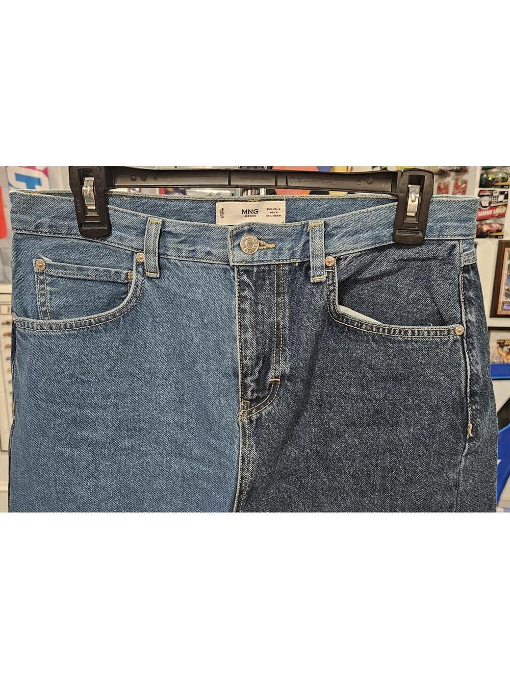 MMG Denim Denim Jean Maxi Long Skirt Size M